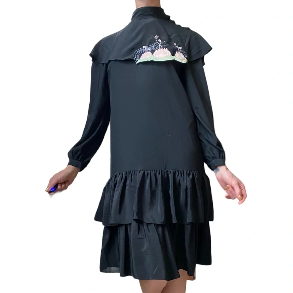 Vintage Sue Wong Ruffle Dress - Picture 8 of 15